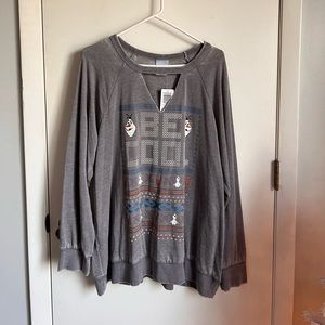 Brand New! Super soft Torrid Frozen Sweatshirt!